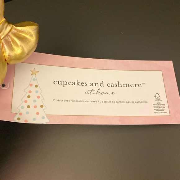 Cupcakes and Cashmere Ribbon Christmas Tree Decor - Picture 3 of 3